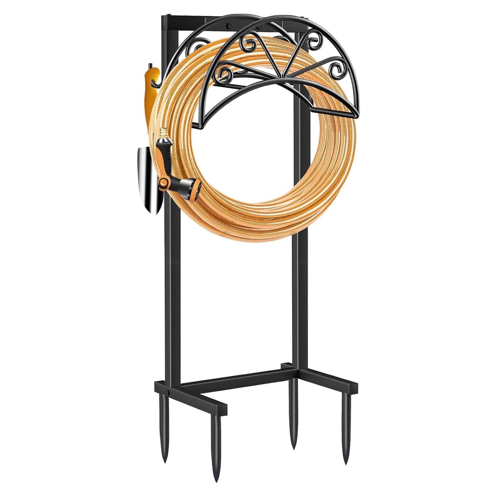 Soporte para Manguera TomCare Metal Negro 3.85 kg 160 FT