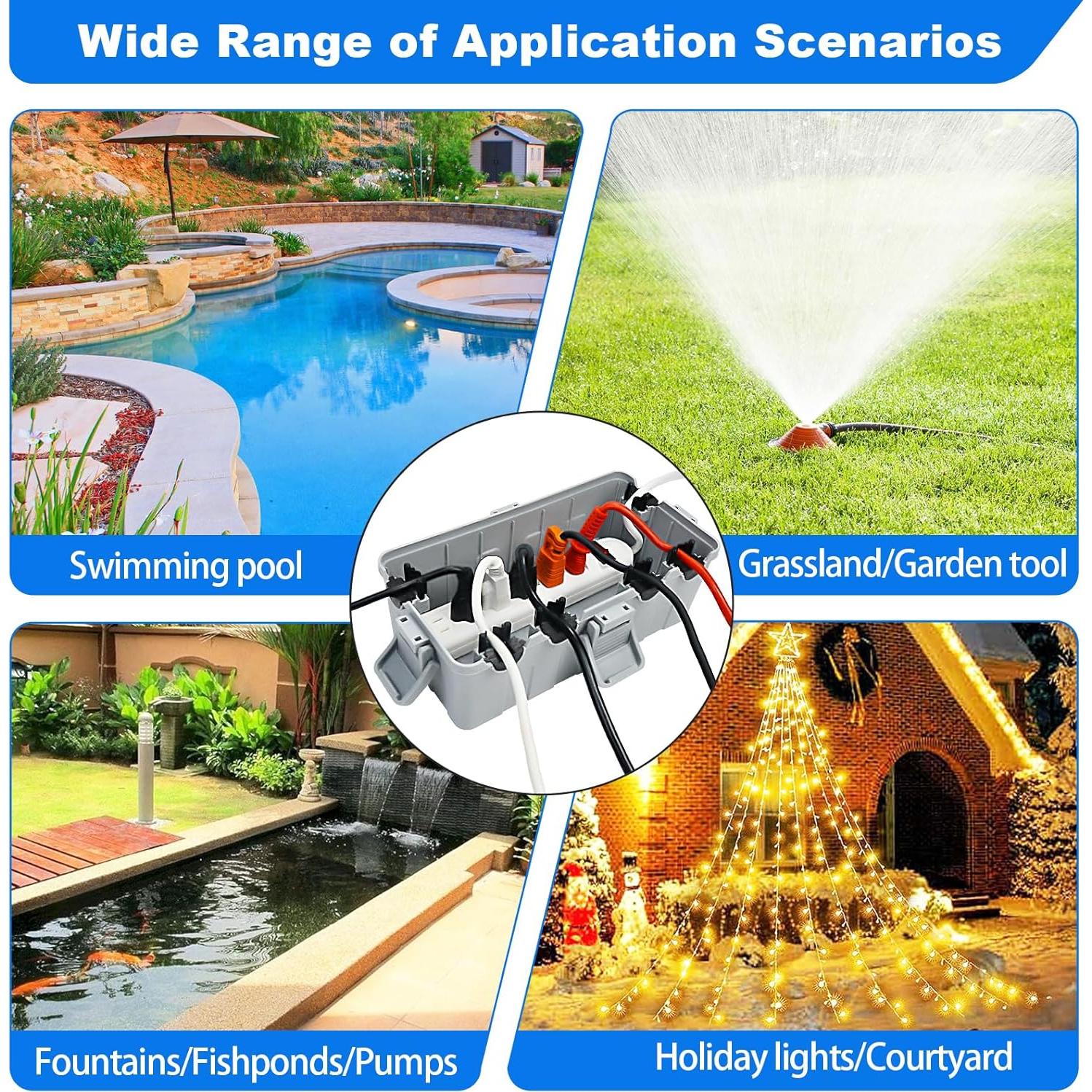 Caja Eléctrica Exterior Hrensaw IP54 26.92x13.97x11.43cm