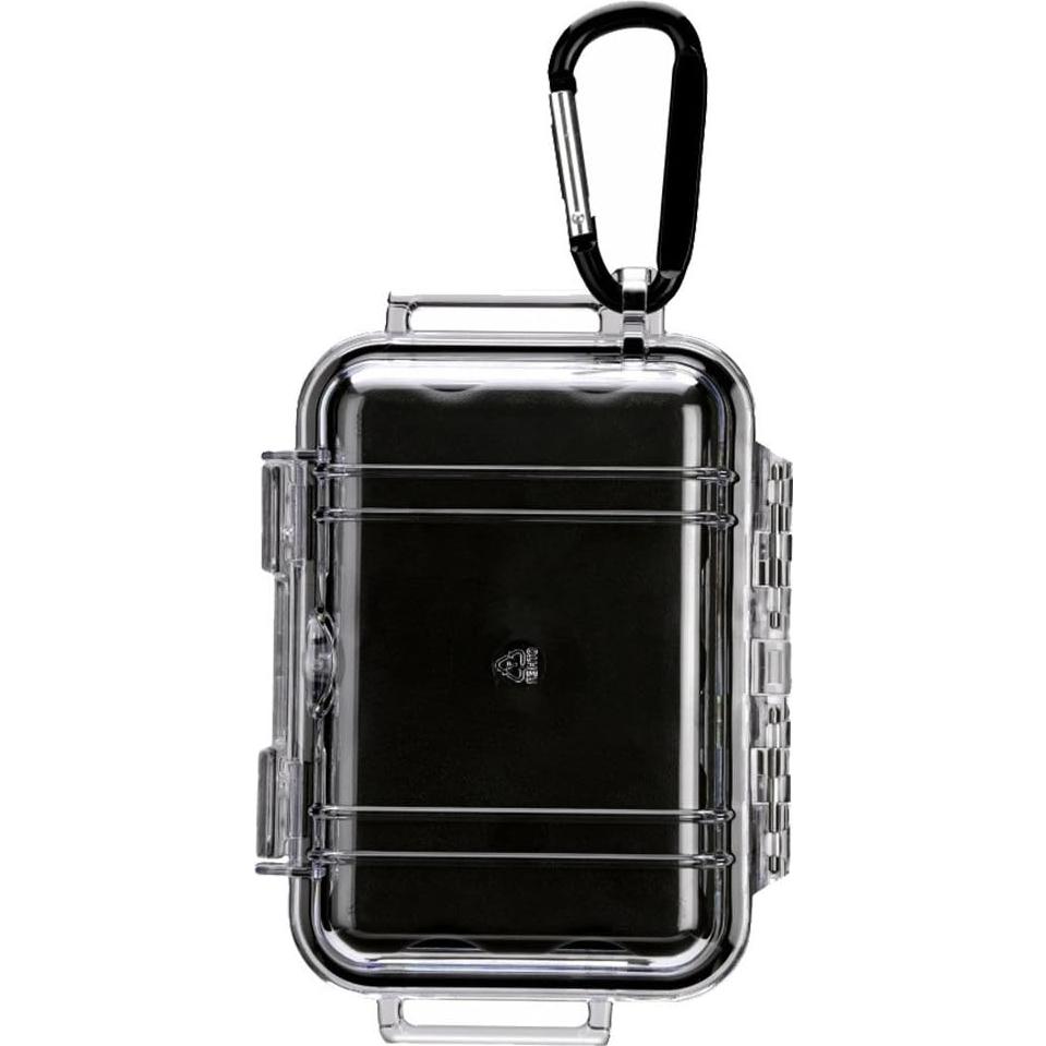 Caja Micro Pelican 1010 Azul/Transparente IP67