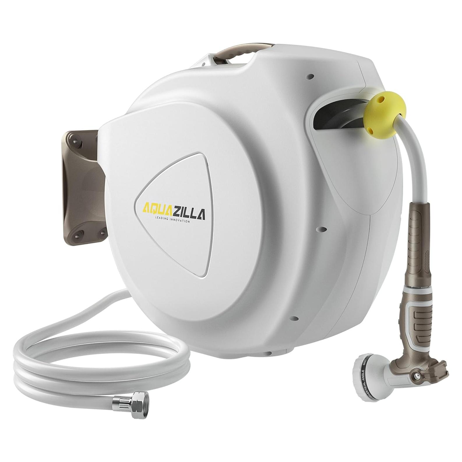 Carrete de Manguera Retráctil AQUAZILLA 30,48 m Montaje Pared