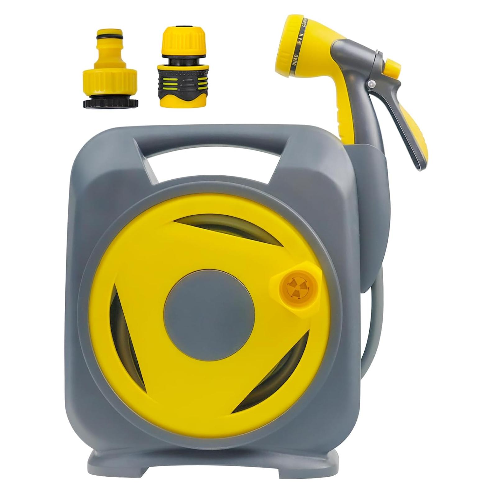 Manguera de Jardín AiPertop 15.24m Expandible con Boquilla 8 Modos