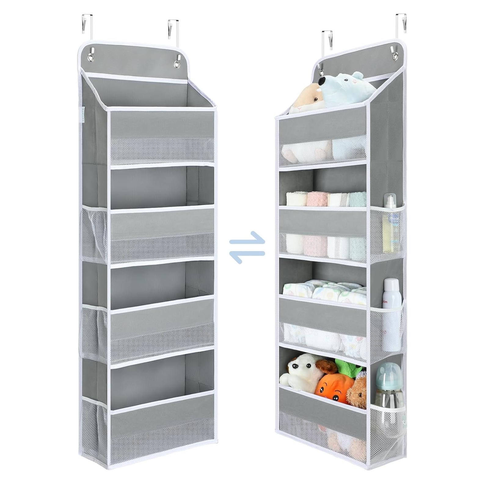 Organizador sobre la puerta Yecaye 4 Niveles 15.9 kg Gris