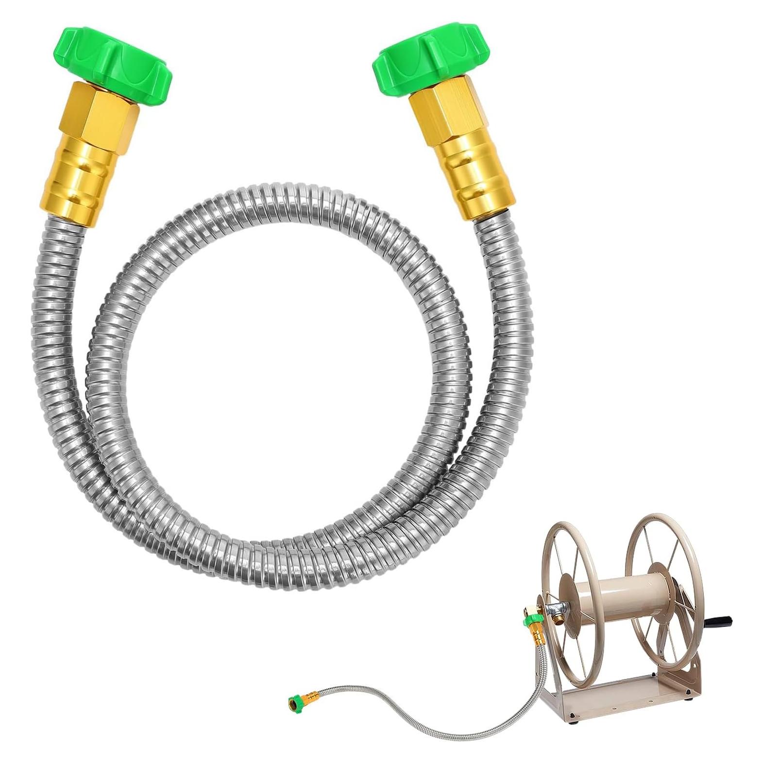 Manguera de Jardín Beeplove 91 cm Acero Inoxidable Flexible