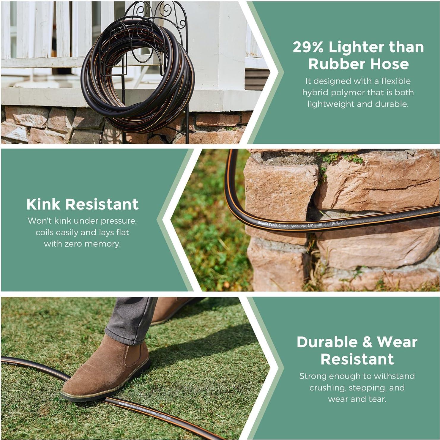 Manguera Giraffe Tools 4ft Flexible Sin Kinks 600 PSI