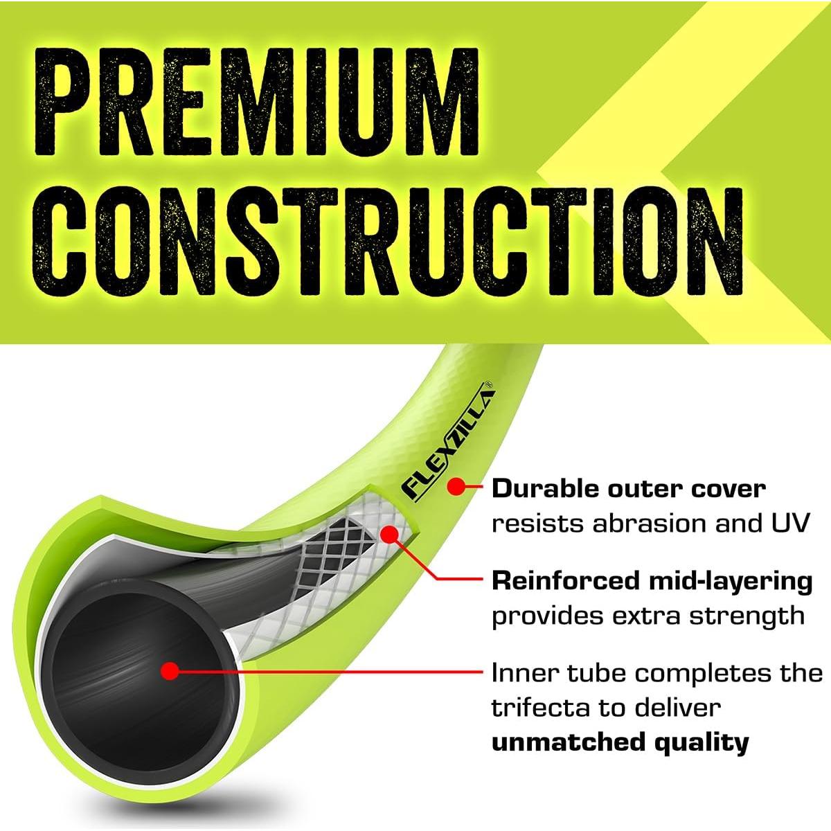 Manguera de Jardín Flexzilla 30,48 m SwivelGrip ZillaGreen