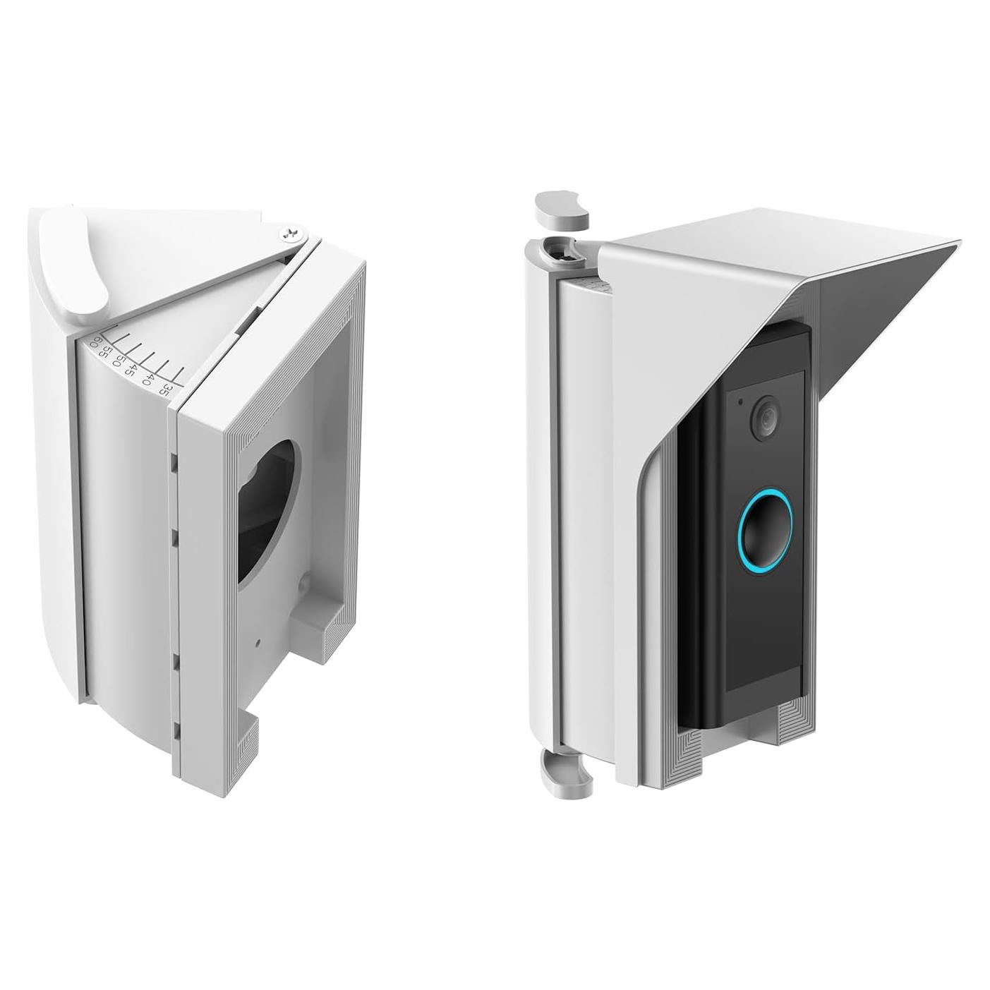 Soporte Ajustable OLAIKE para Timbre de Video Blanco