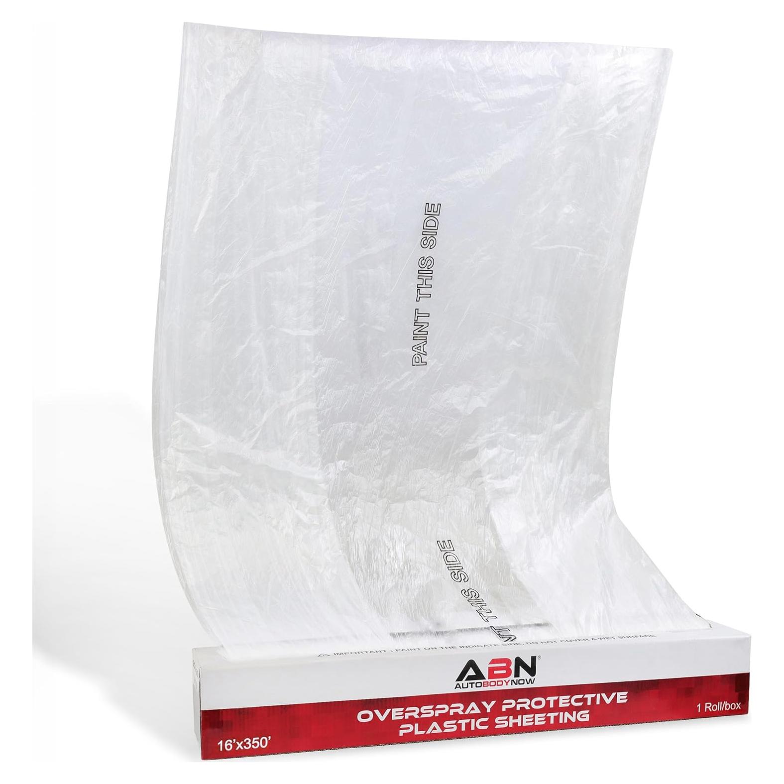 Lámina Plástica Transparente ABN 10 Micrones 4,88 m x 106,68 m