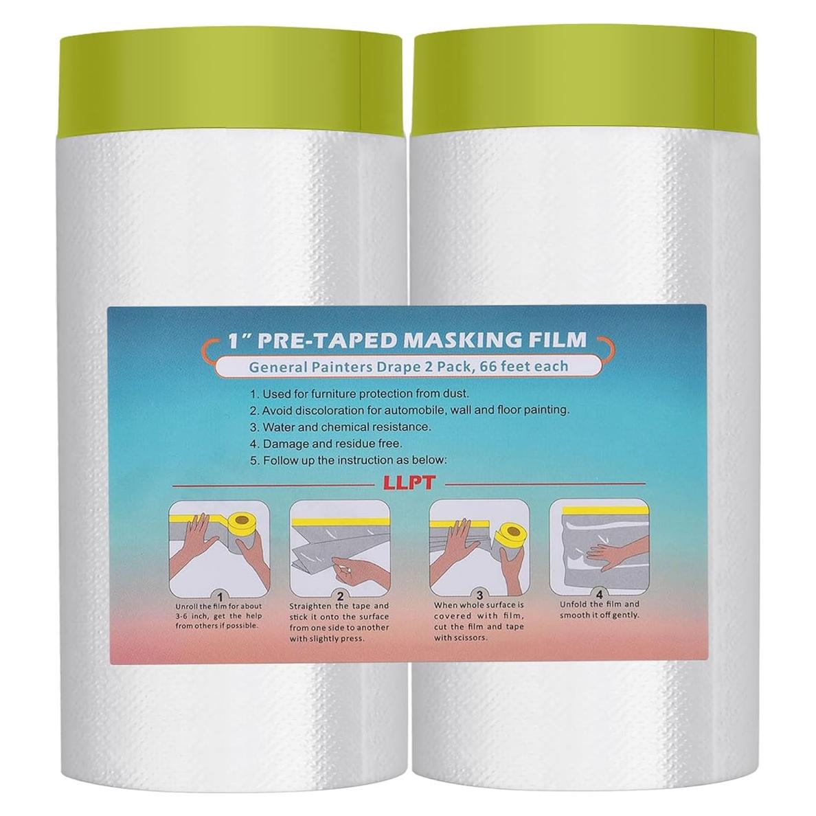 Cinta y Película Enmascarar LLPT 150 cm x 20 m 0.31 mil