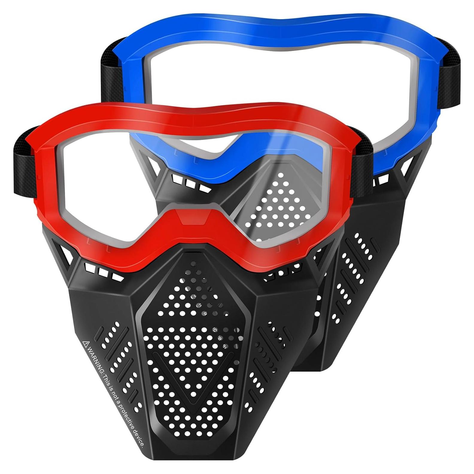 Máscara Táctica Nerf Rival Apollo Zeus Khaos 2 Piezas