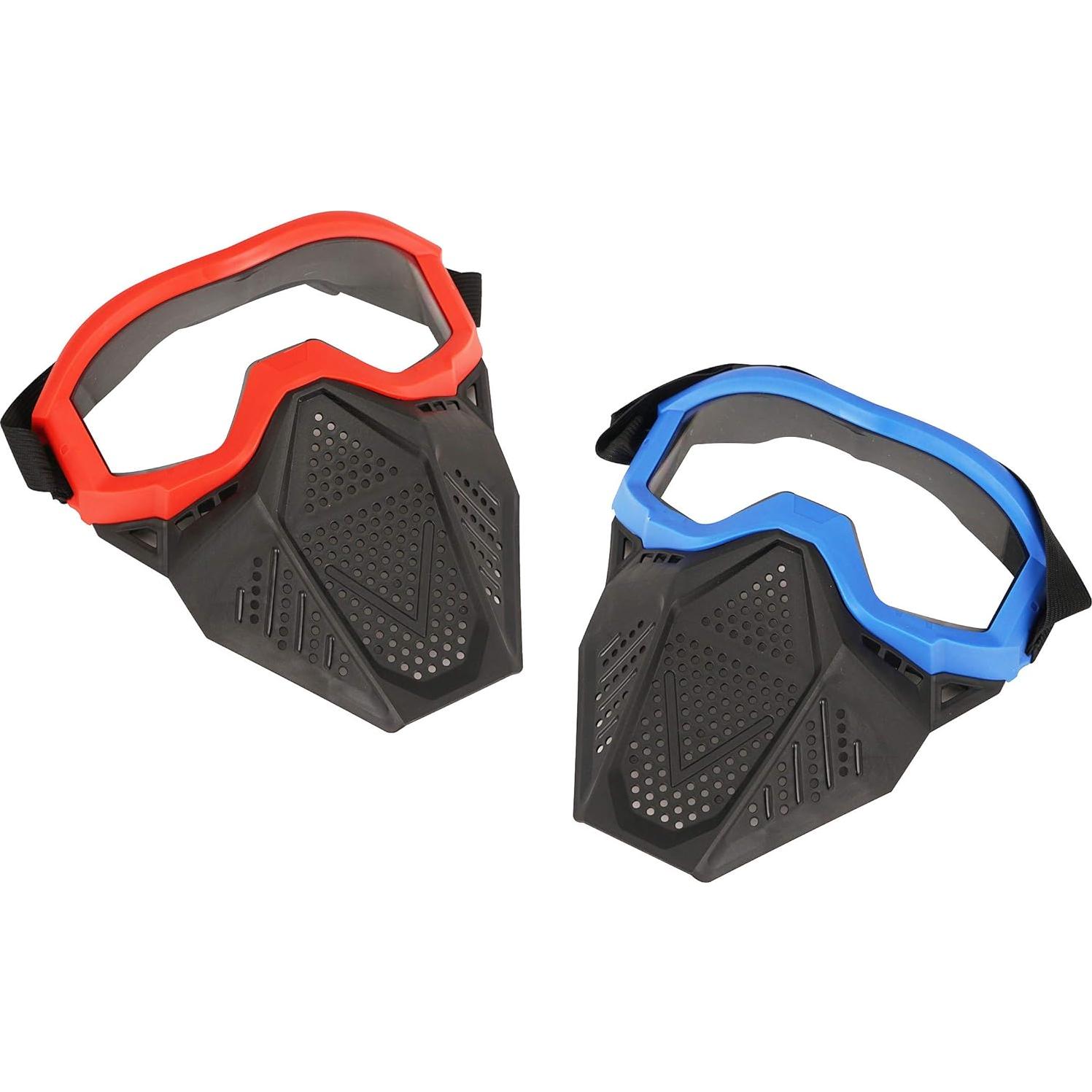 Máscara Táctica Nerf Rival Apollo Zeus Khaos 2 Piezas