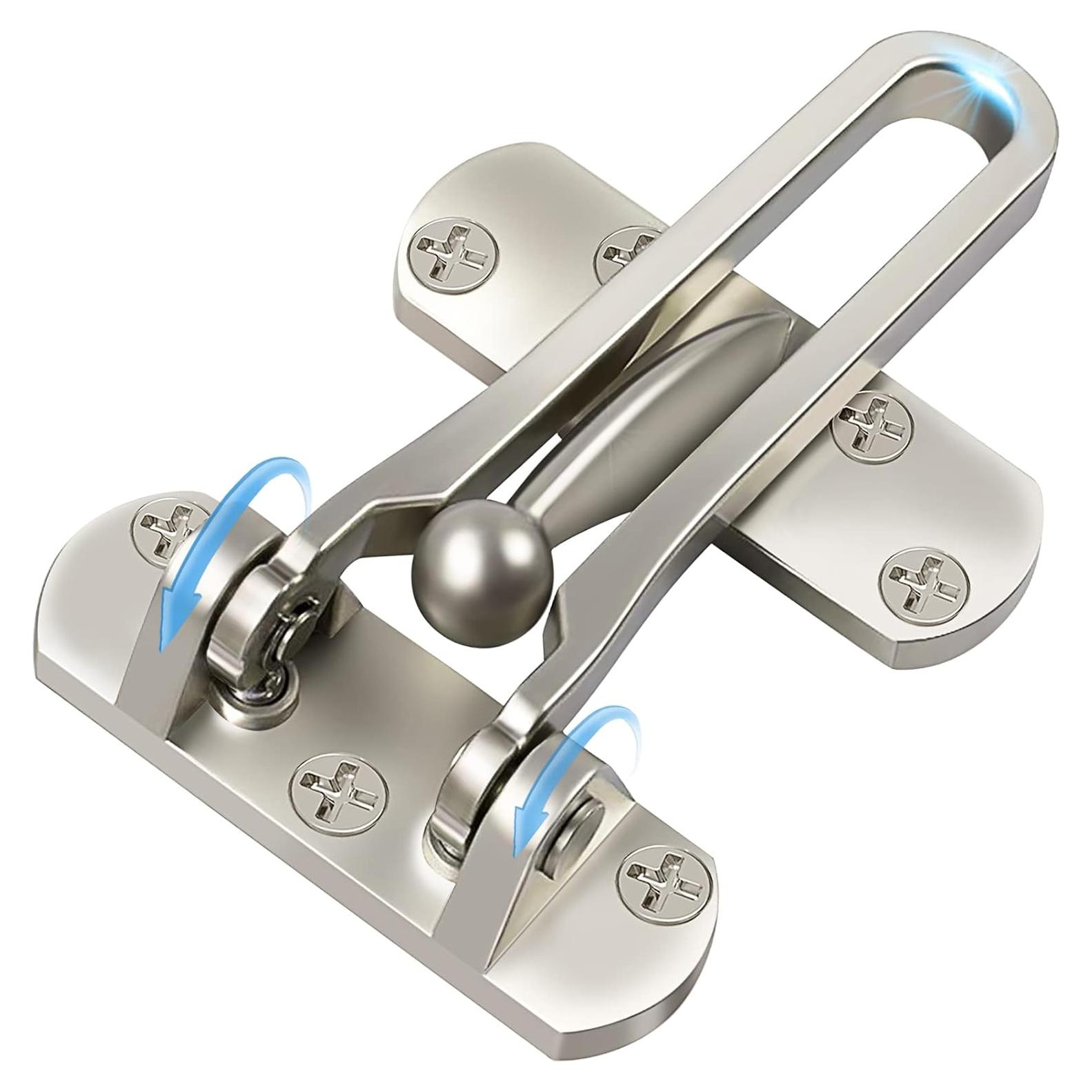 Cerradura de Seguridad CRANACH para Puerta - Aluminio Niquelado