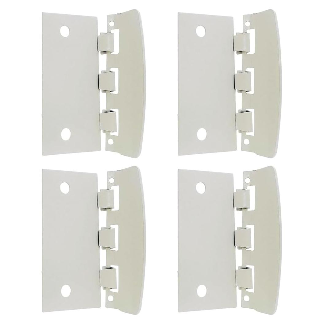 Cerradura de Privacidad Reversible QCAA Blanca 4 Paquetes