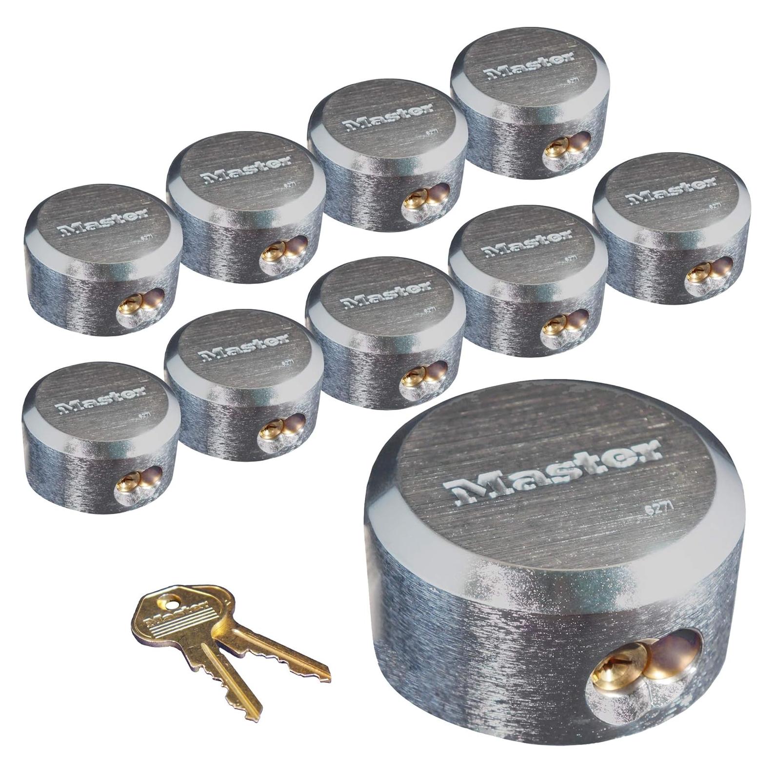 Cerraduras Master Lock 6271KA ProSeries 10 Paquete Cromo