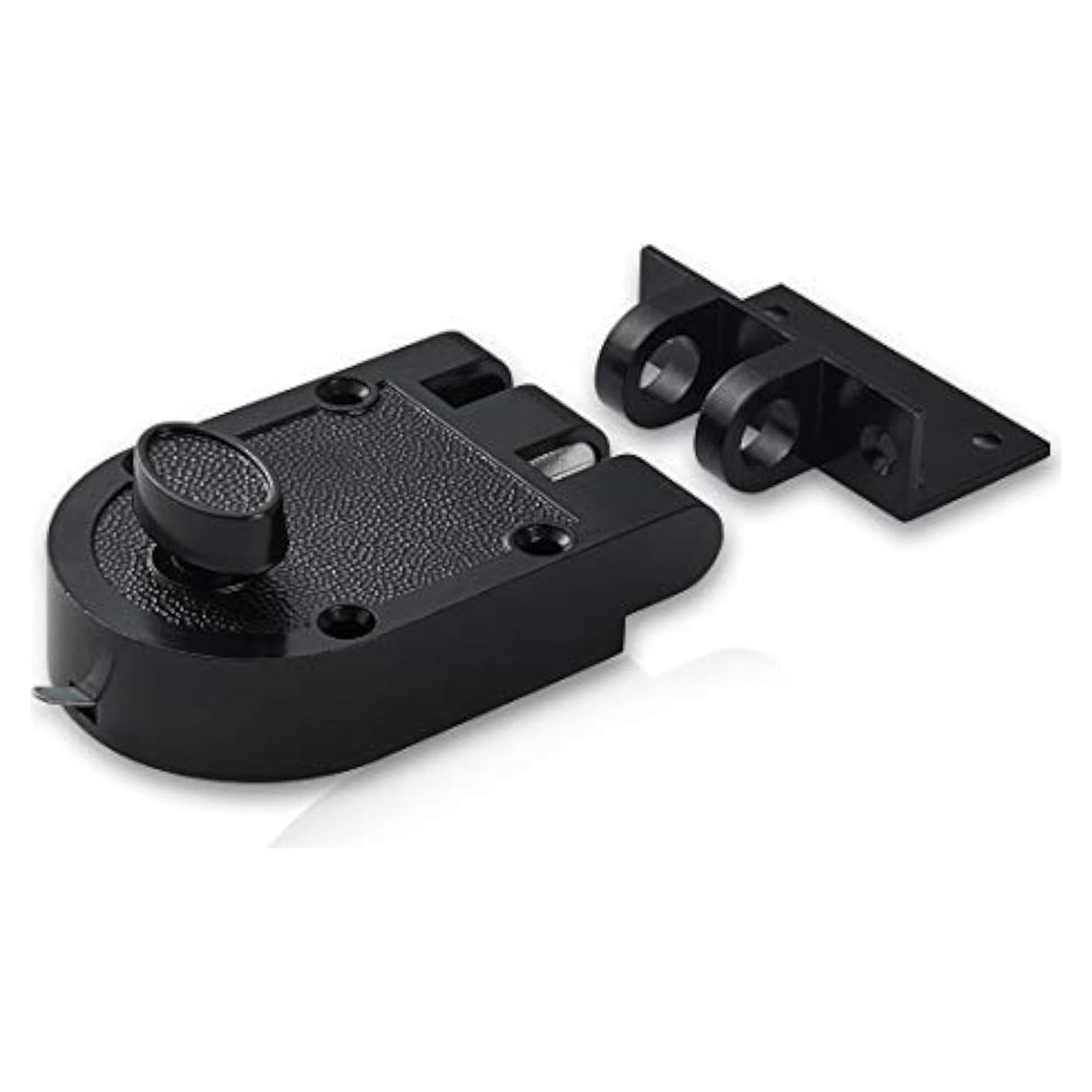 Cerradura de Doble Cilindro SUMBIN con Llave - Negro