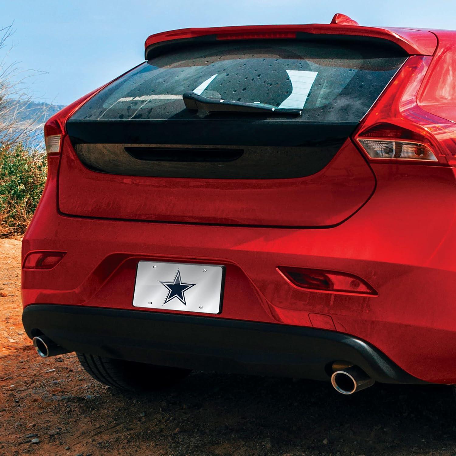 Placa de Matrícula NFL Rico Industries Cowboys 15x30 cm