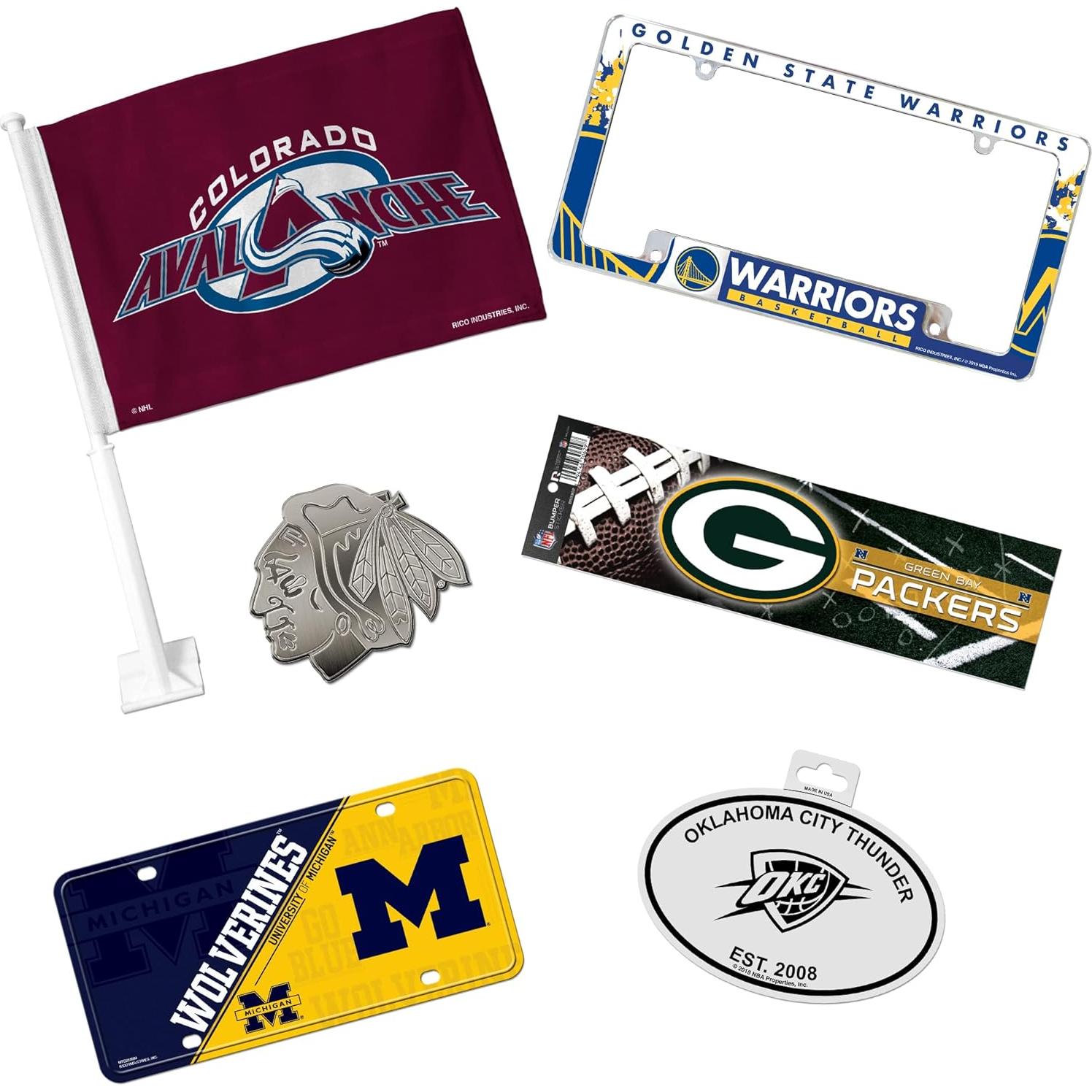 Placa de Matrícula NFL Rico Industries Cowboys 15x30 cm