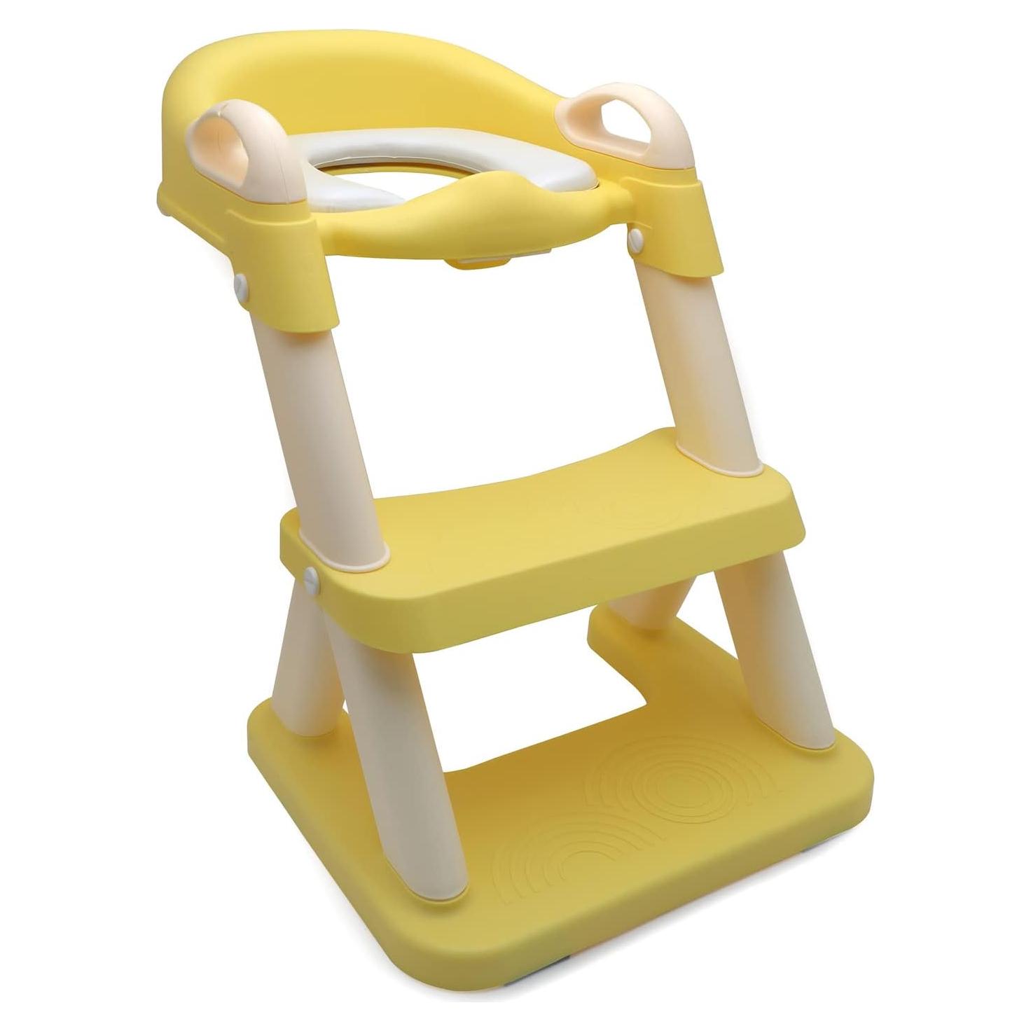 Silla de Entrenamiento para Baño XKMT Amarilla Ajustable