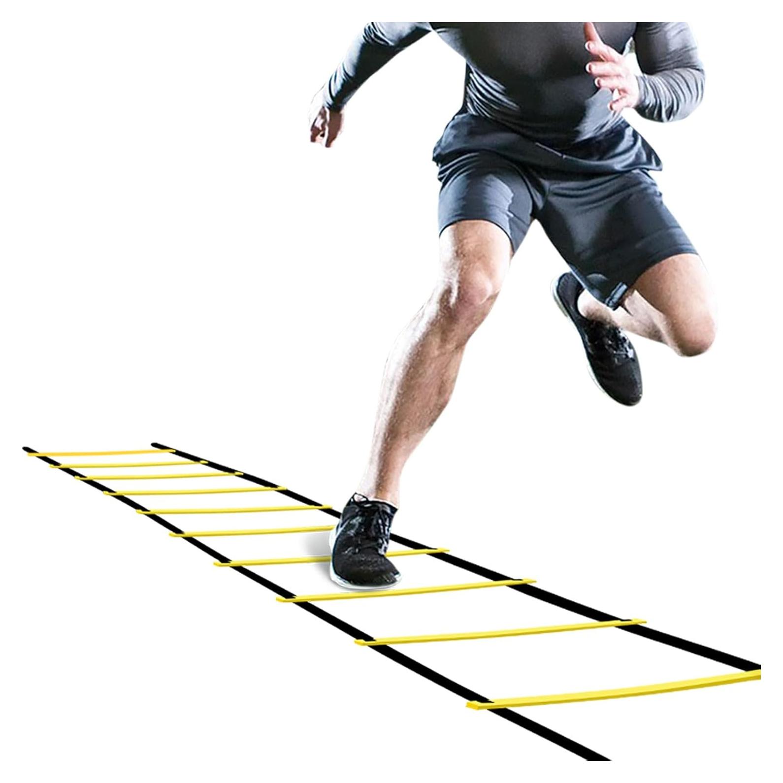 Escalera de Agilidad GHB 20 pies 12 Peldaños Entrenamiento