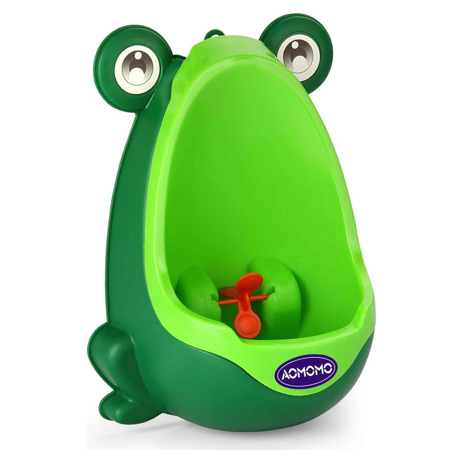 Orinal de Entrenamiento Rana Verde para Niños 2-6 Años