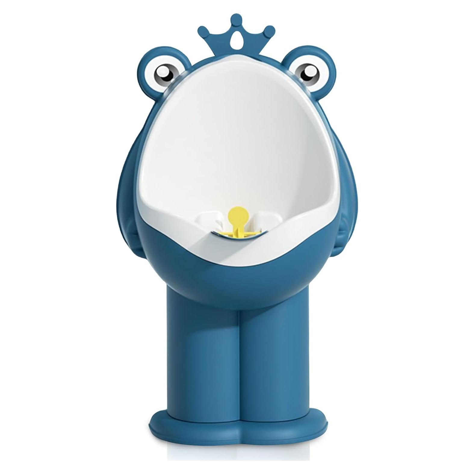 Orinal de Entrenamiento de Rana Azul Profundo - Ajustable