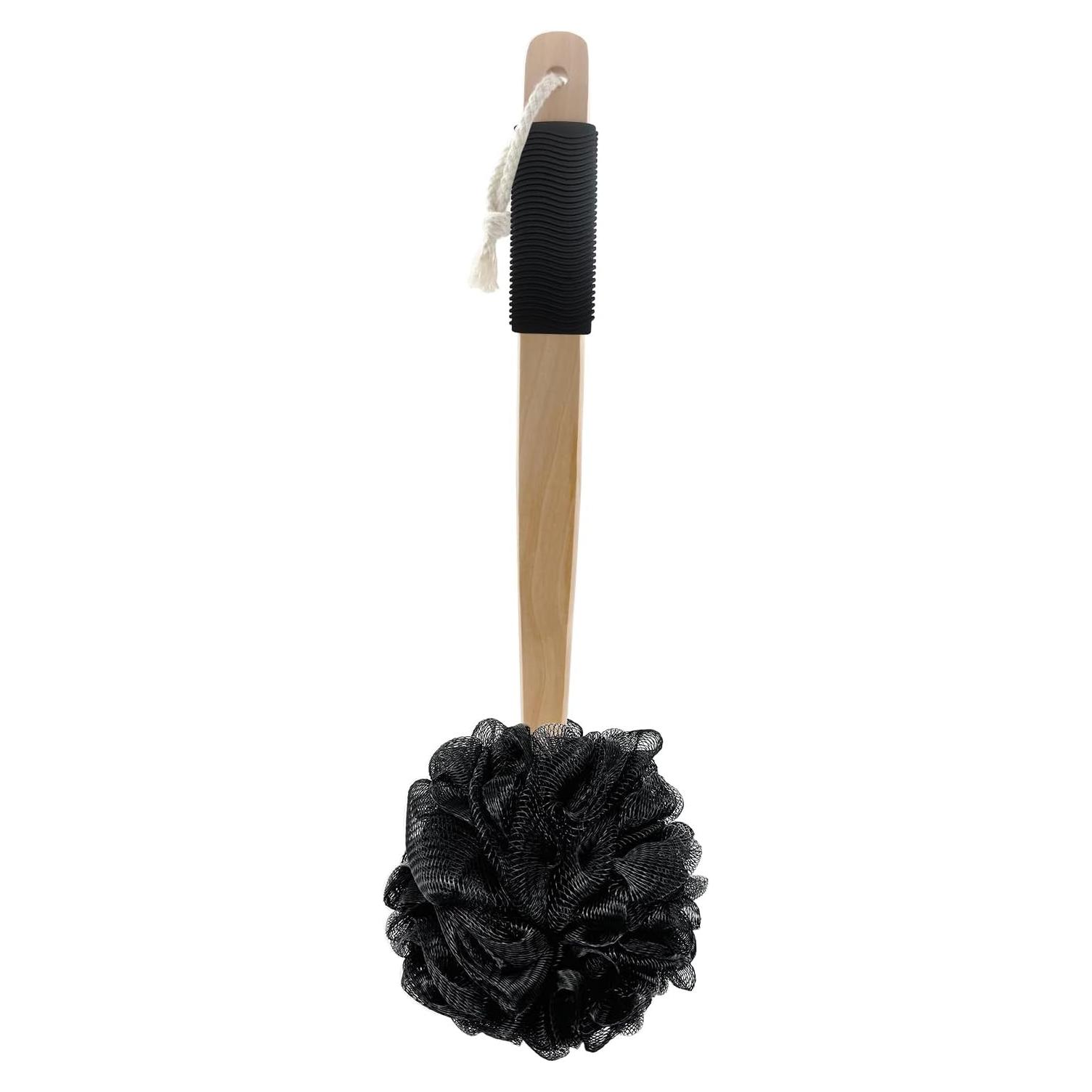 Cepillo de Lufa Amazon Basics para Ducha 43cm - Exfoliante