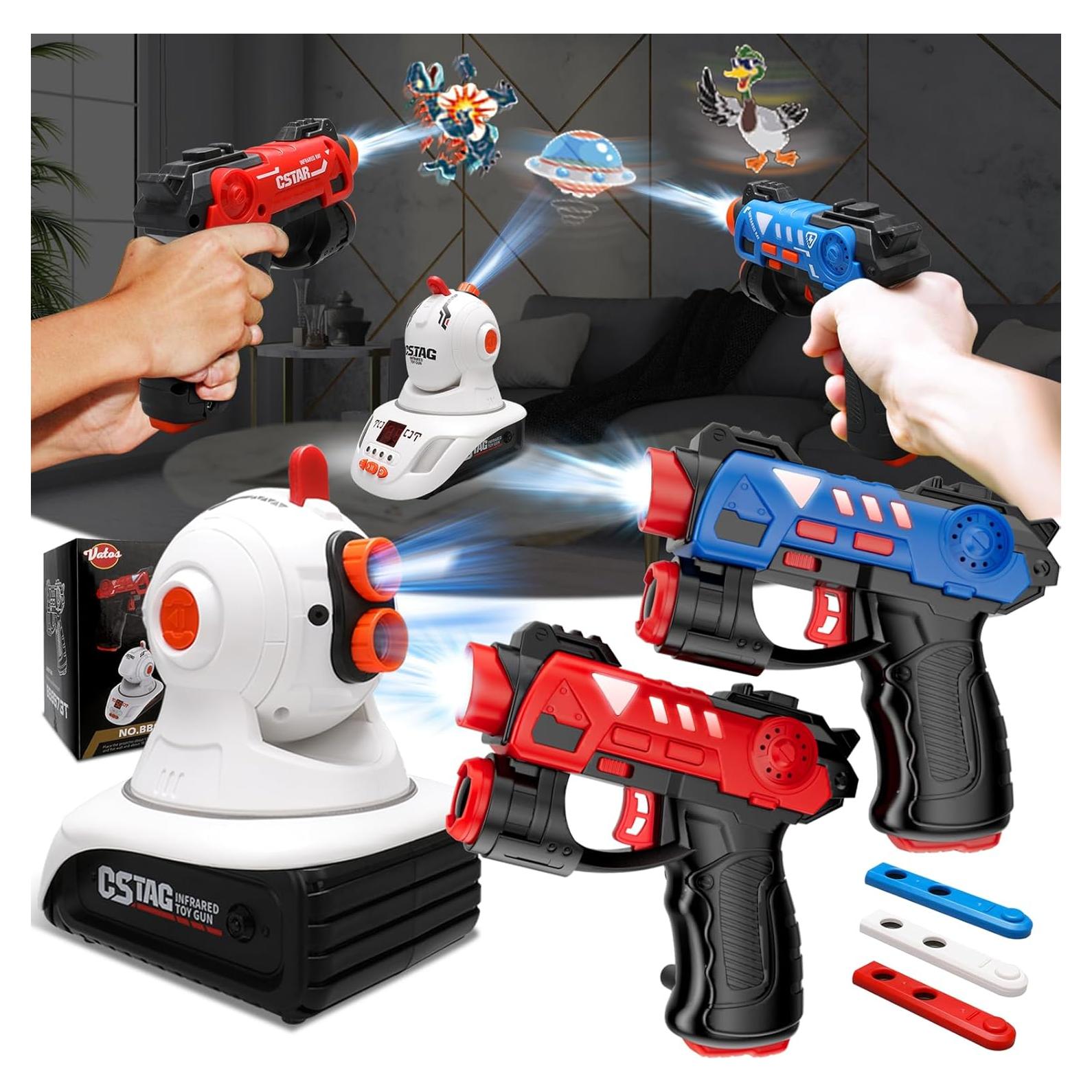Conjunto Laser Tag VATOS con Proyector - 2 Jugadores