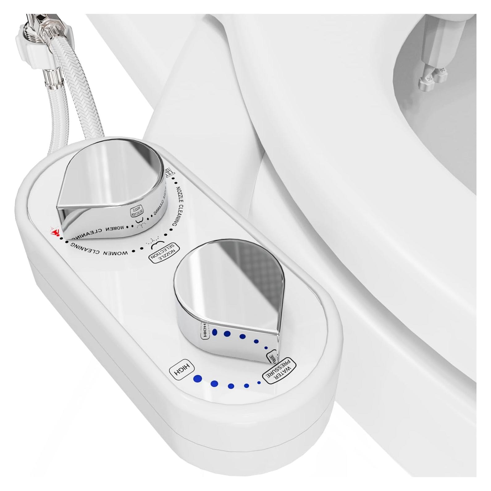 Accesorio de Bidet Clear Rear - Doble Boquilla Ajustable