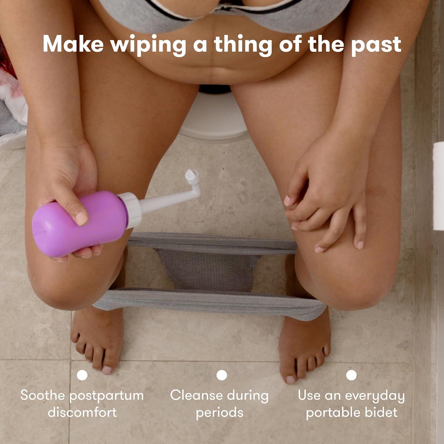 Botella Perineal Invertida Frida Mom para Cuidado Postparto