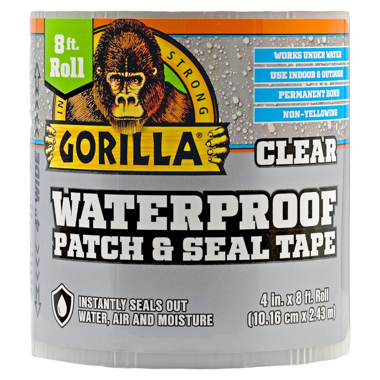 Cinta Impermeable Gorilla Patch & Seal 10 cm x 2,44 m