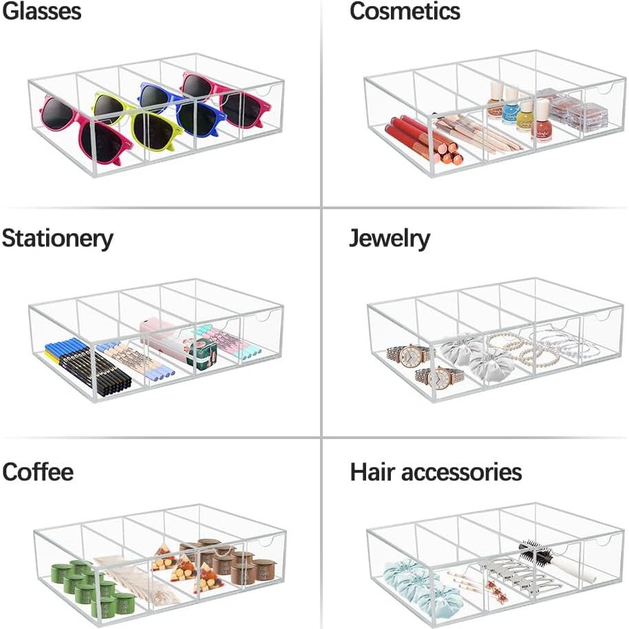 Organizador de Gafas de Sol Acrílico RETON 5 Sets 20 Cajones