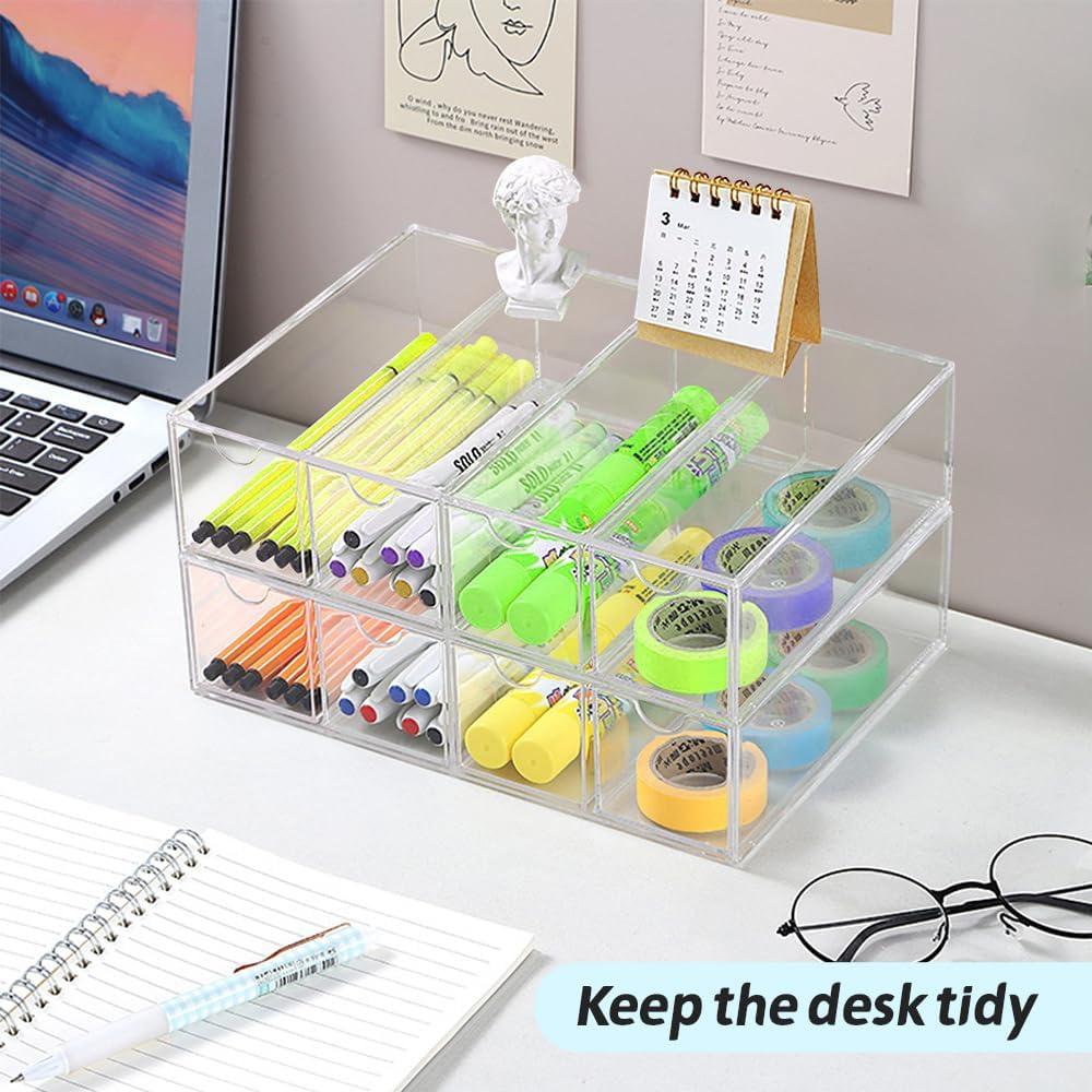 Organizador de Gafas de Sol Acrílico RETON 5 Sets 20 Cajones