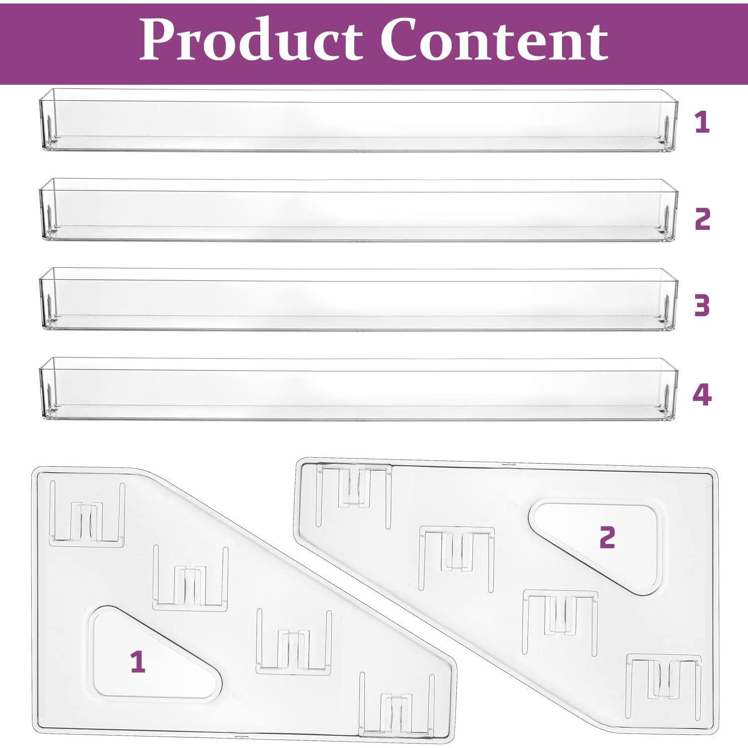 Organizador de Gafas JessLab Acrílico 4 Niveles 0.33 kg