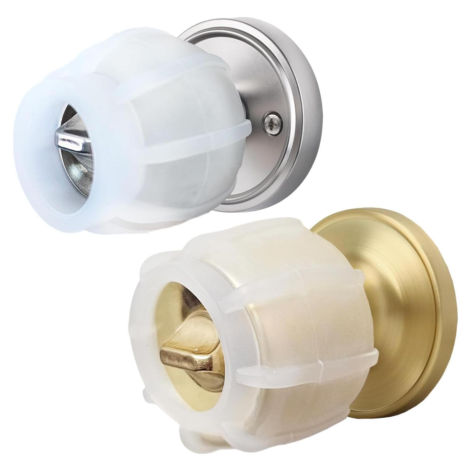 Agarre de Manija de Puerta Cubierta Disfrutar - Silicona 2 Pzas