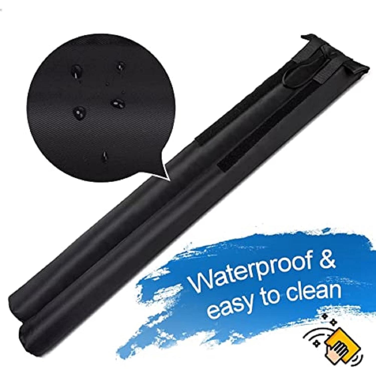 MAXTID Tapón de Draft Grande Negro 91,44 cm Ajustable