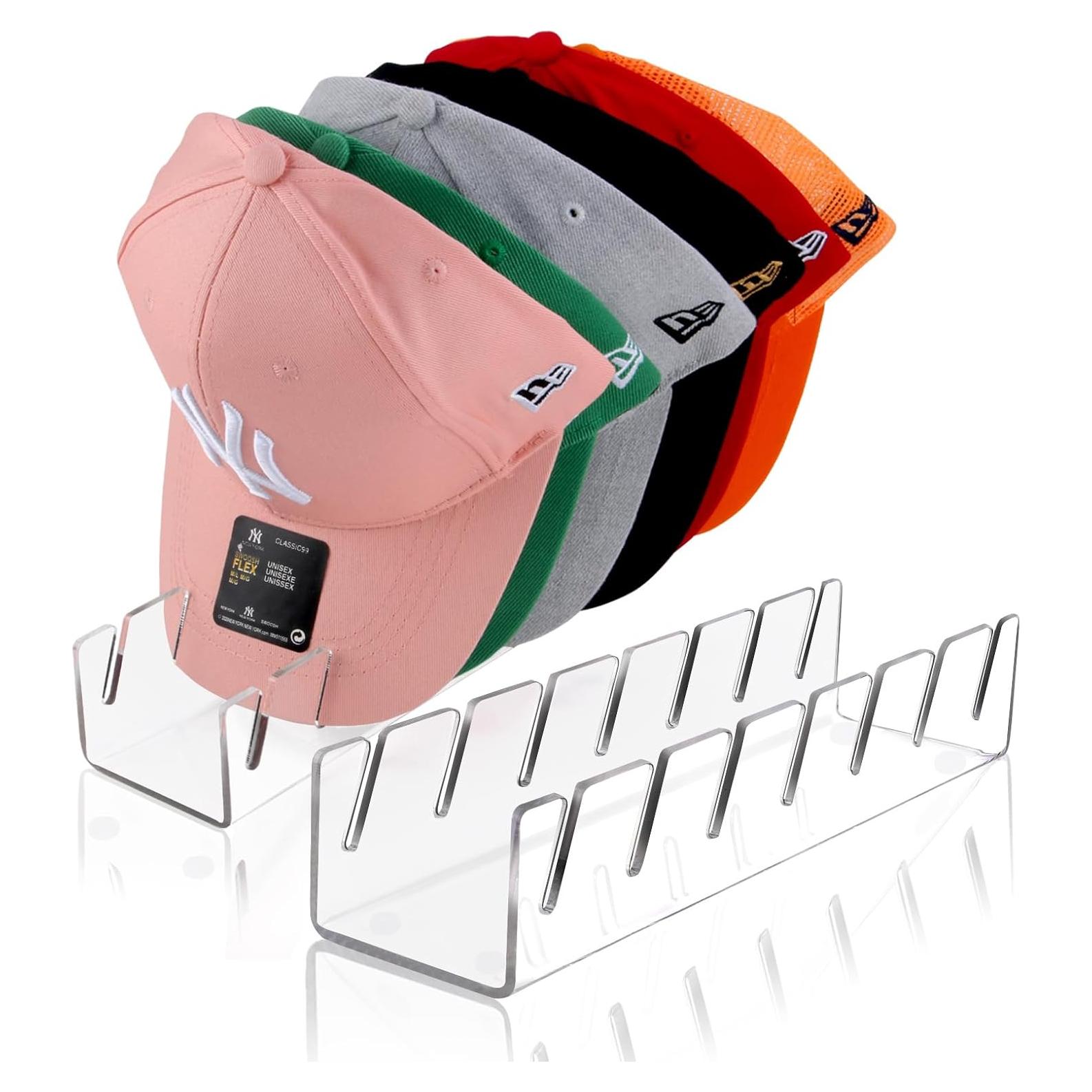 Soporte para Sombreros Sloworld Acrílico 2 Piezas 14 Sombreros