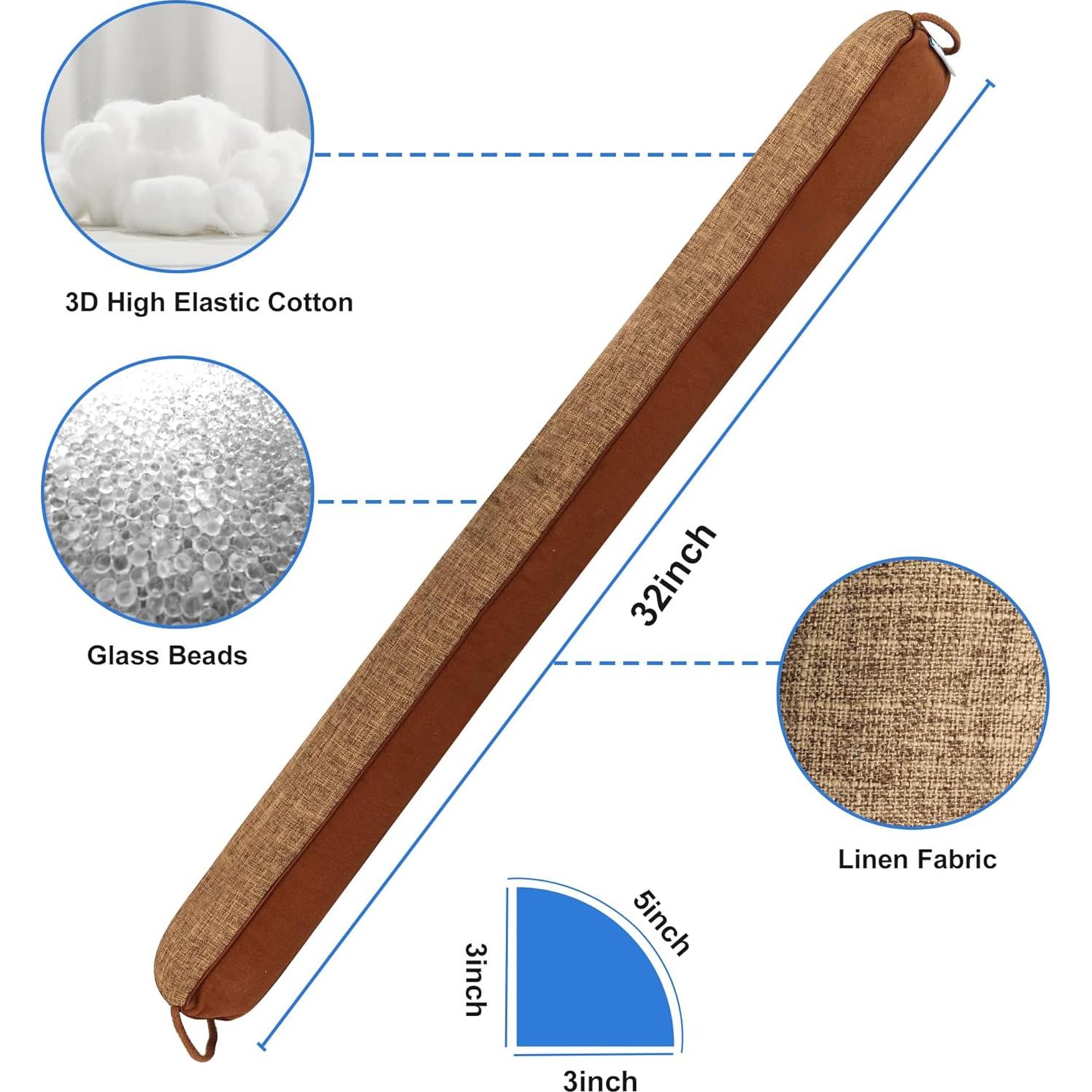 Tope de Puerta NABOWAN 81 cm - Bloqueador Triangular