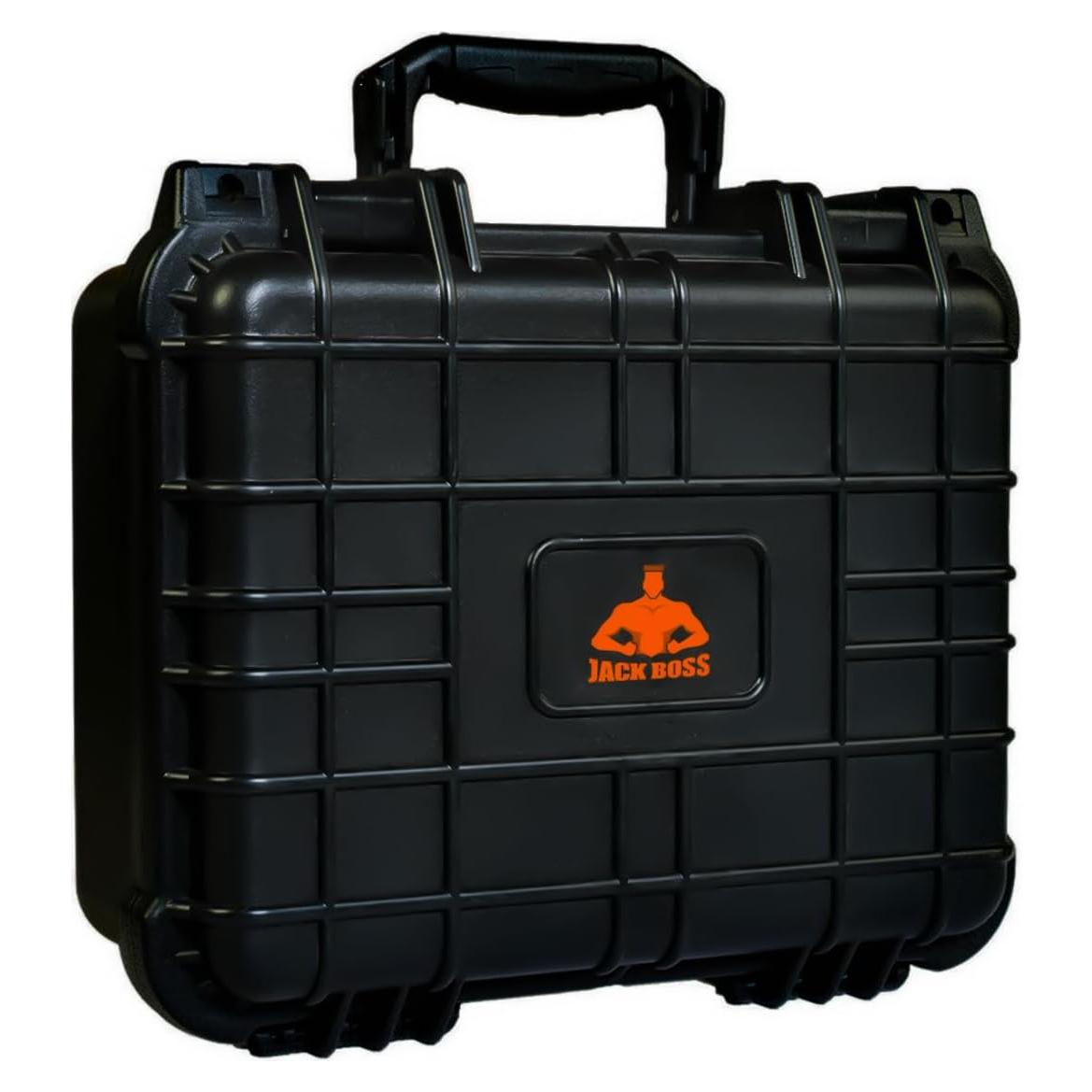 Estuche Protector Impermeable JACK BOSS 35x29x15 cm Negro