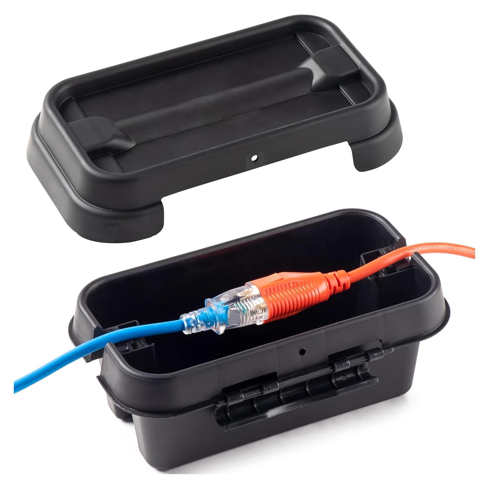 SockitBox Caja Eléctrica Impermeable Pequeña Negra