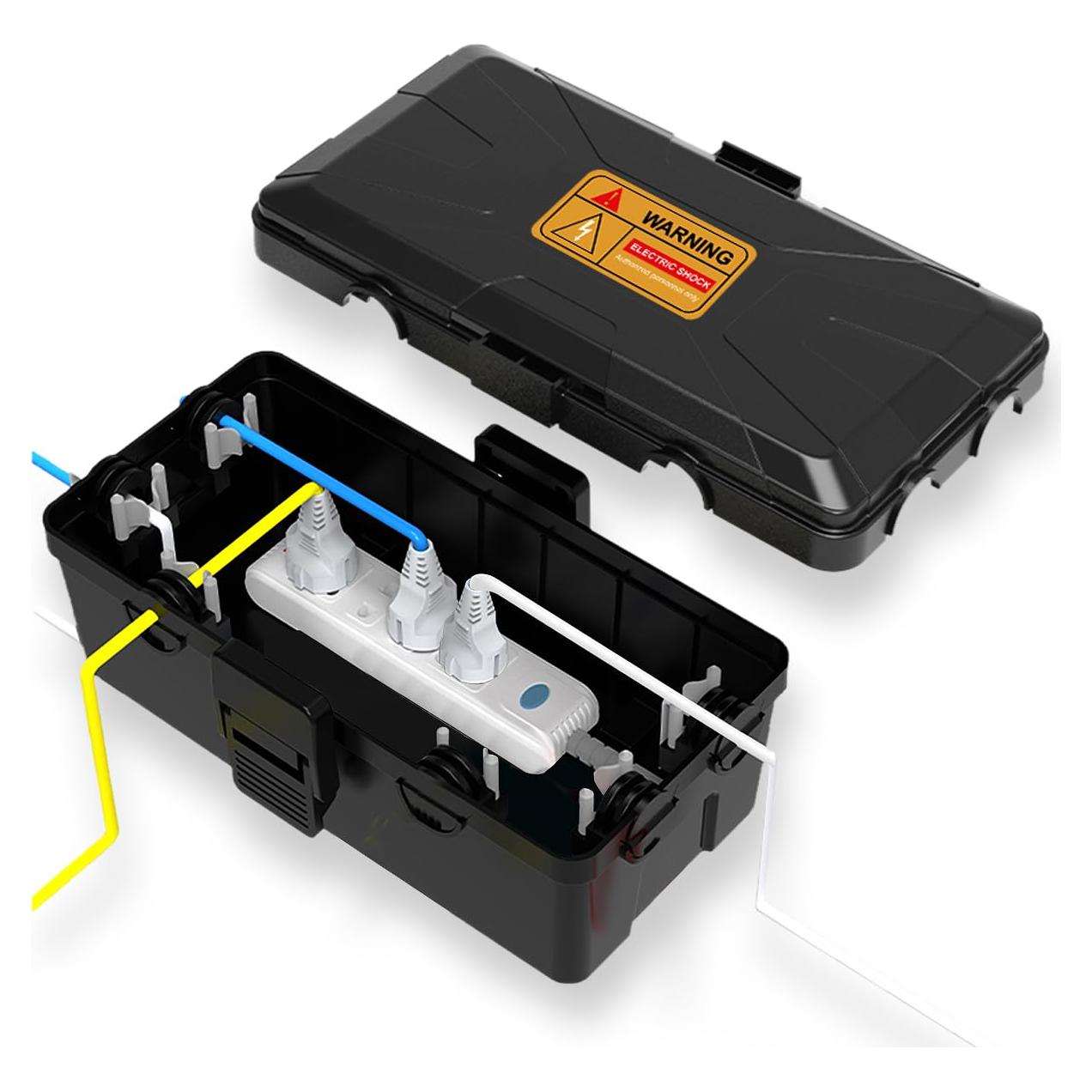 Caja Eléctrica Exterior IP54 FZDSY Mediana Negra