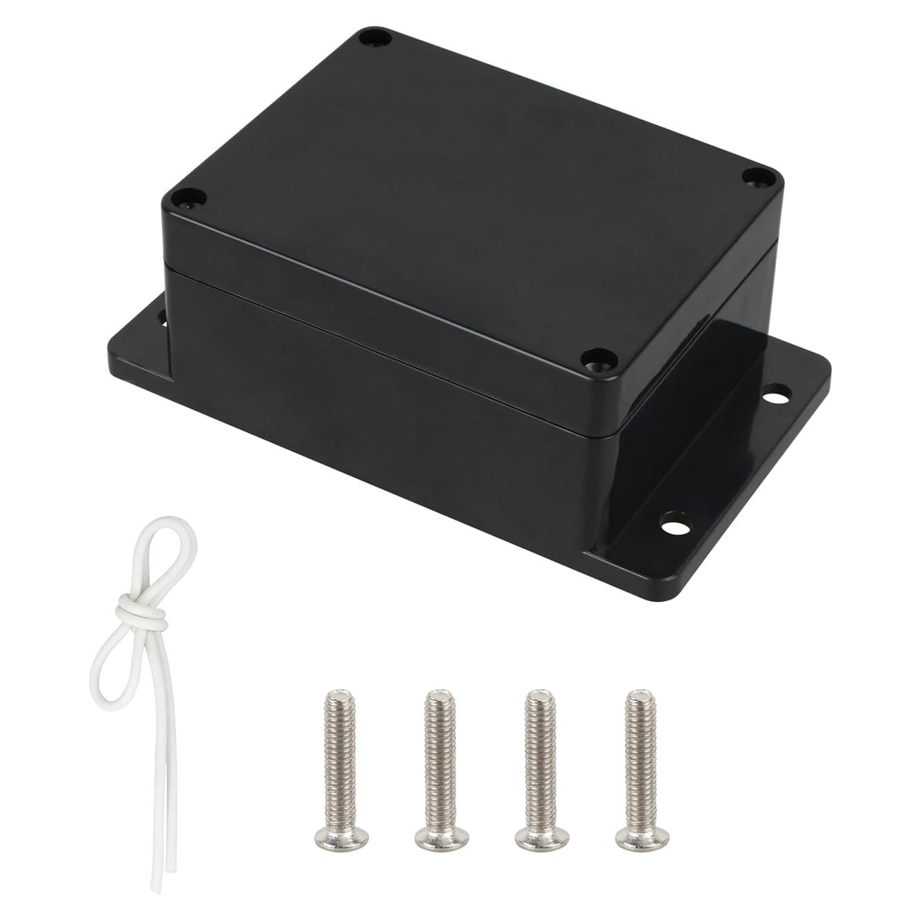 Caja de Conexiones IP65 ABS Negra 11.5x9.0x5.5 cm 1 Unidad