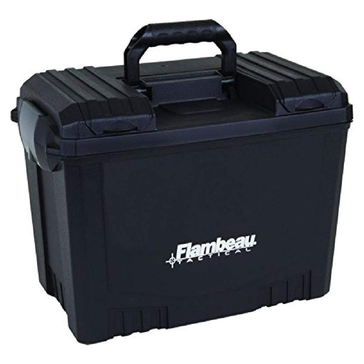 Caja Seca Flambeau 6418DT 45,72 cm Negra Resistente Agua