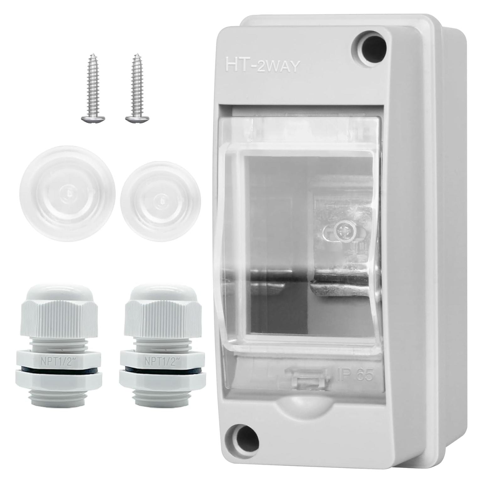 Caja de Distribución Impermeable XINYIELE IP65 2 Vías