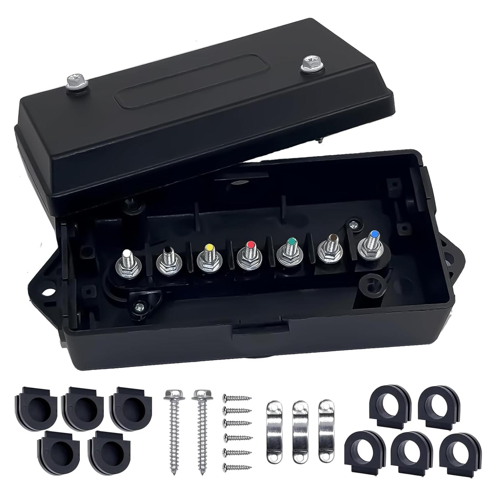 Caja de Conexiones de Remolque 7 Pines GLUWPA Impermeable