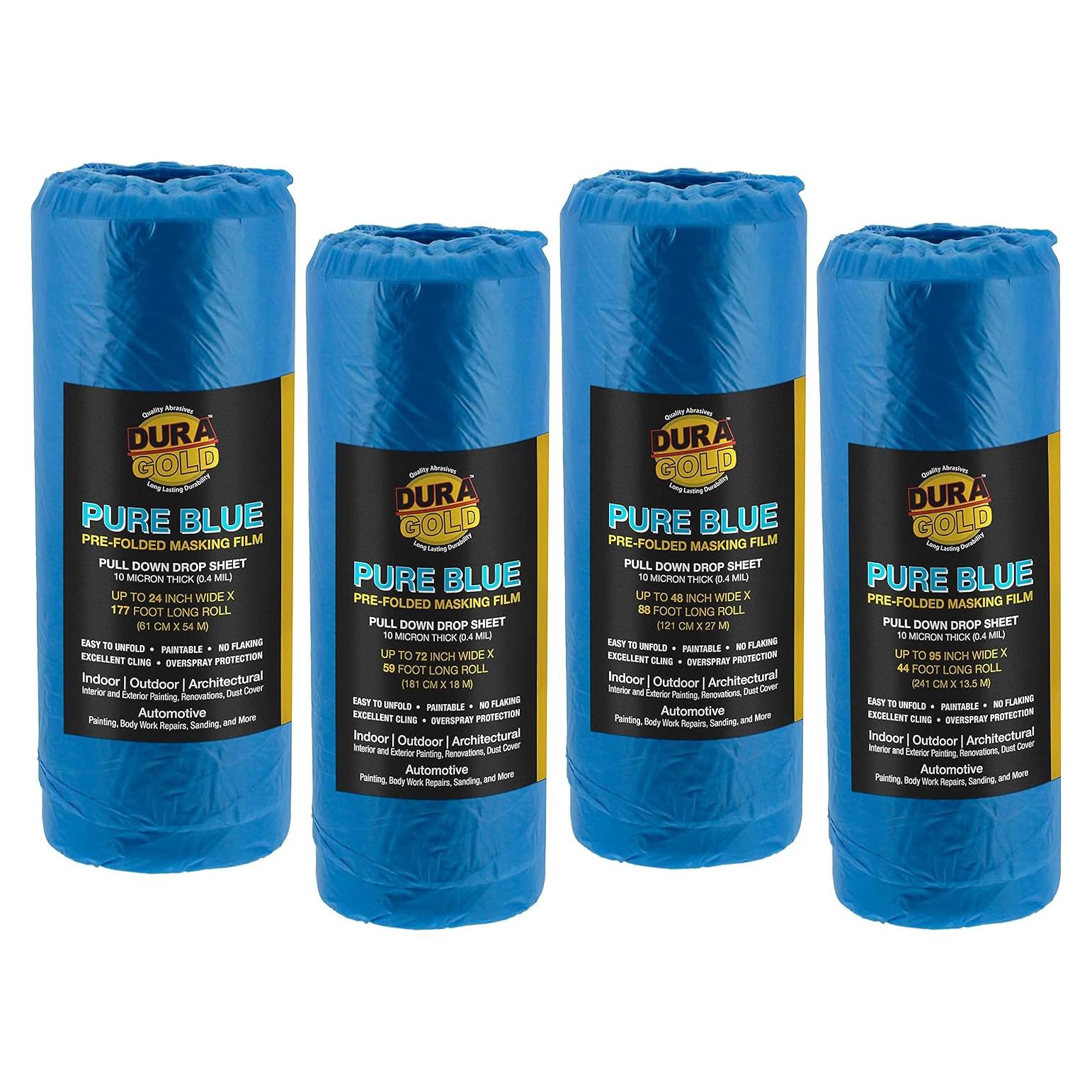 Película de Enmascarar Dura-Gold 4 Rollos Variados 61-241 cm