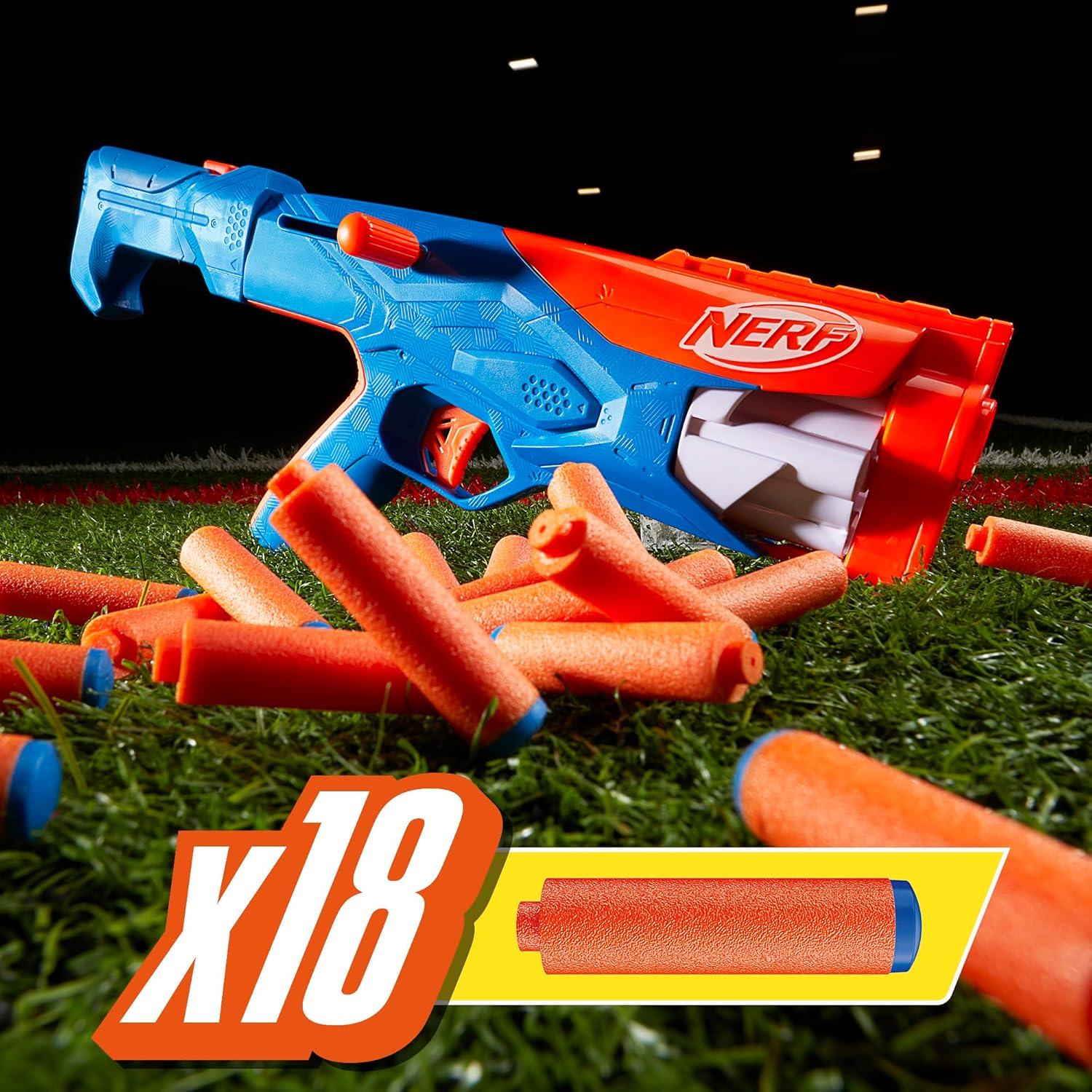 Paquete de Equipamiento Nerf N Series con 3 Blasters y 18 Dardos