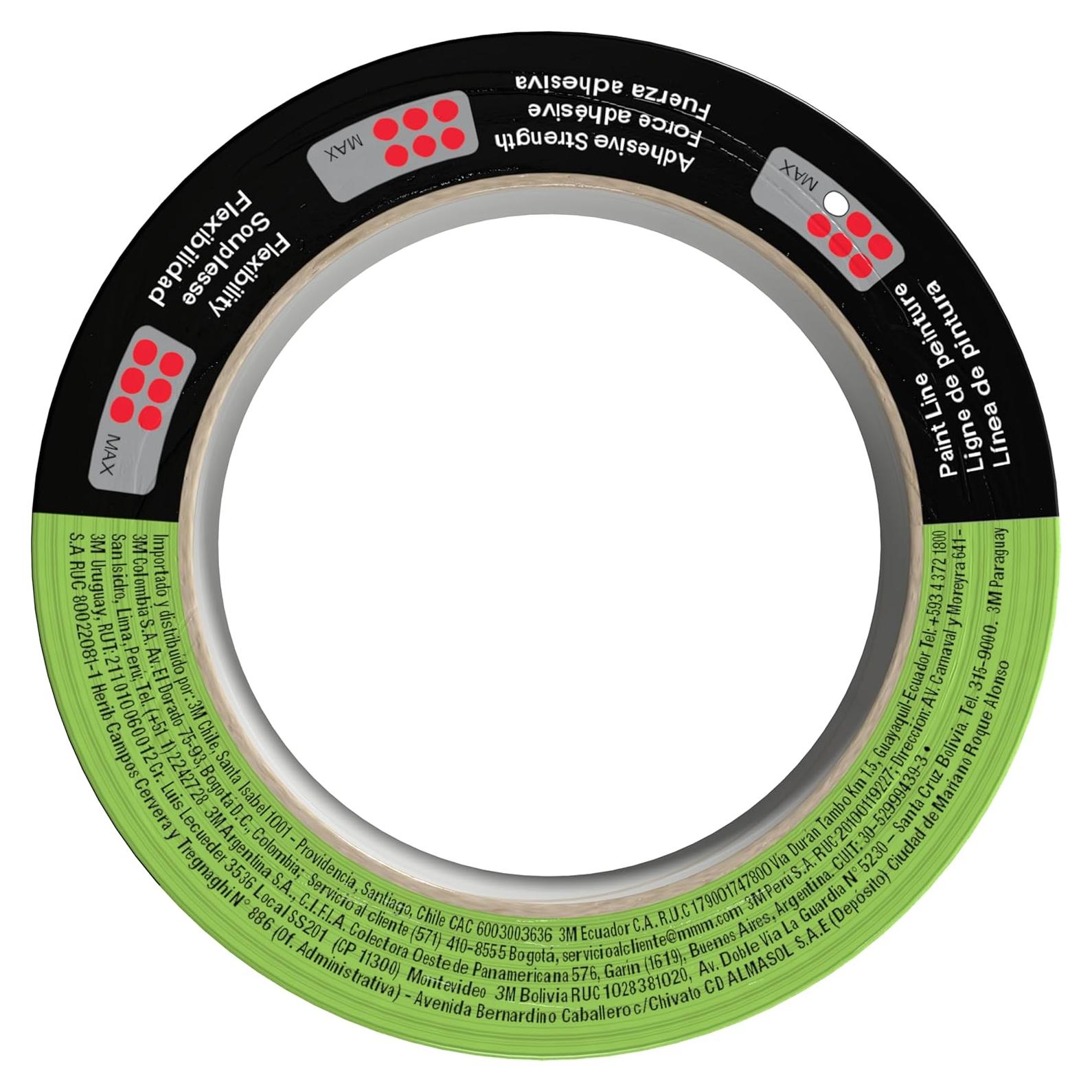 Cinta de enmascarar 3M 06654 36 mm x 32 m para auto