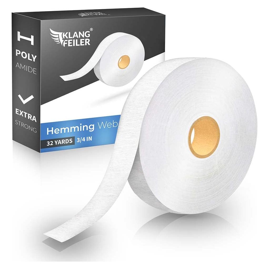 Cinta de Dobladillo Klangfeiler 2 cm x 29,5 m Extra Fuerte