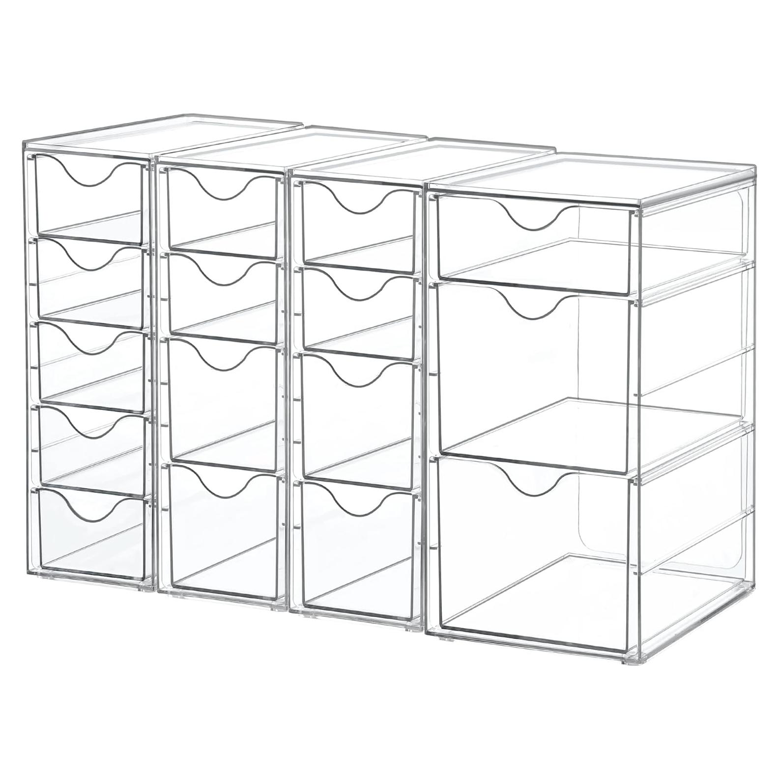 Organizador Acrílico Vtopmart 16 Cajones para Oficina y Maquillaje