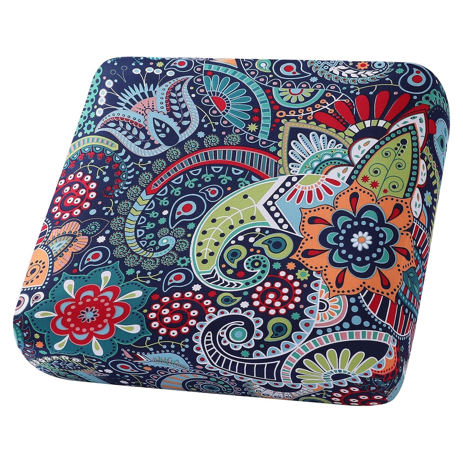 Fundas de Cojín Elásticas Hyha para Sofá Pequeño Azul