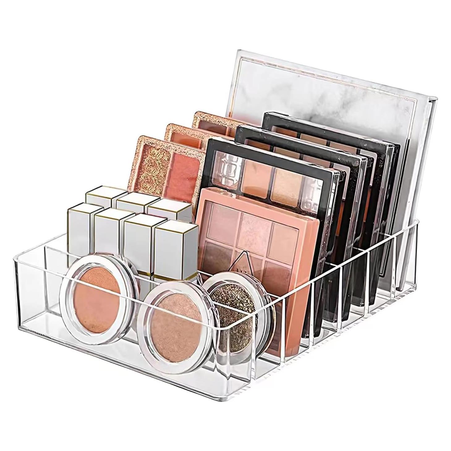 Organizador de Maquillaje WECHENG para Paleta de Sombras 7 Secciones